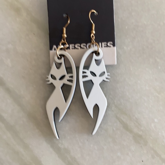 NEW Kitty Cat Reversible Earrings - Picture 4 of 5